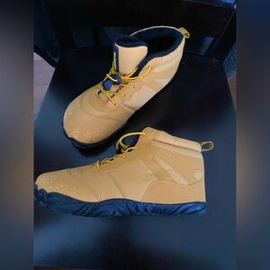 2/$25 Fashion Yellow Barefoot Ankle High Hiking Boots